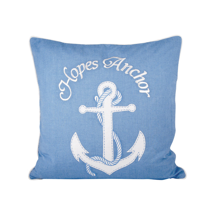 903106 - Hopes Anchor 20x20 Pillow - COVER ONLY