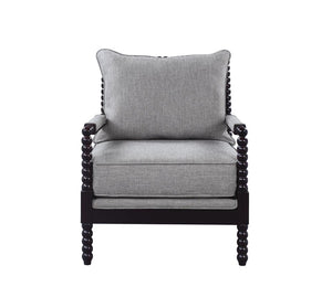 G903824 - Cushion Back Accent Chair - Grey And Black - ReeceFurniture.com