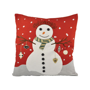 Snowman - Throw Pillow - ReeceFurniture.com