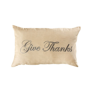 907449 - Give Thanks 16x26 Lumbar Pillow - ReeceFurniture.com