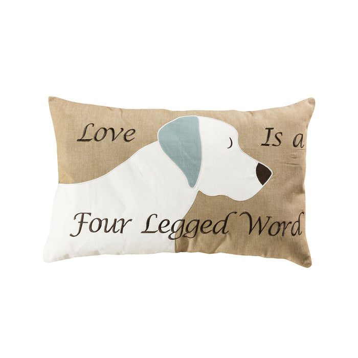 907791 - Dog Love 16x26 Lumbar Pillow