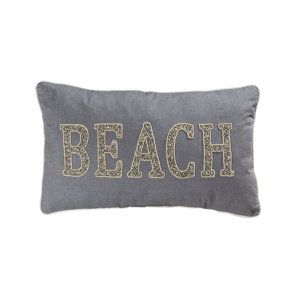 BEACH - Throw Pillow - ReeceFurniture.com