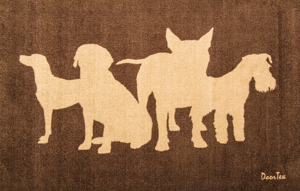 Doortex Rectangular Wash Room Mat - Dog/Boot Prints, Floor Mats, FloorTexLLC, - ReeceFurniture.com - Free Local Pick Ups: Frankenmuth, MI, Indianapolis, IN, Chicago Ridge, IL, and Detroit, MI