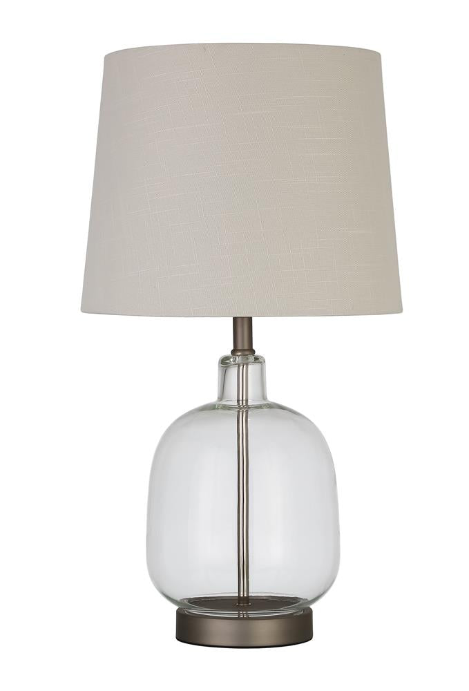 G920017 - Empire Table Lamp - Beige And Clear