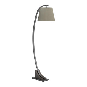 G920125 - Empire Shade Floor Lamp - Oatmeal Brown And Orb - ReeceFurniture.com