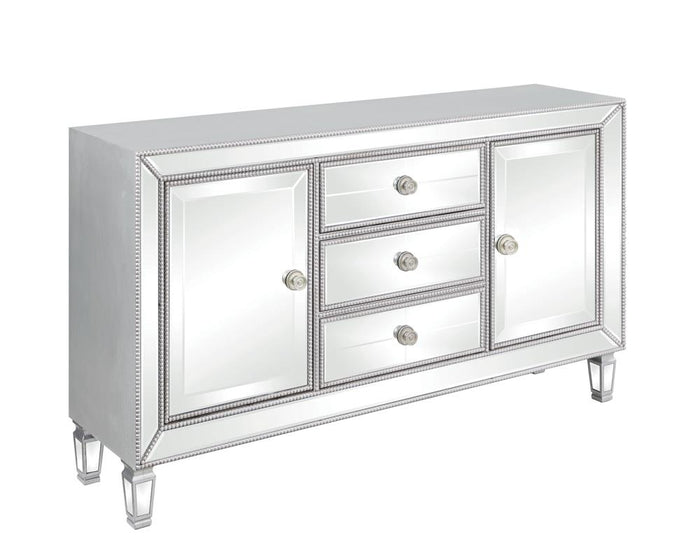 G950825 - 3-Drawer Accent Cabinet - Silver