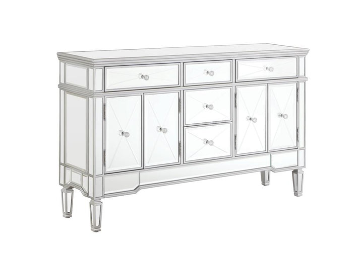 G950849 - 5-Drawer Accent Cabinet Silver