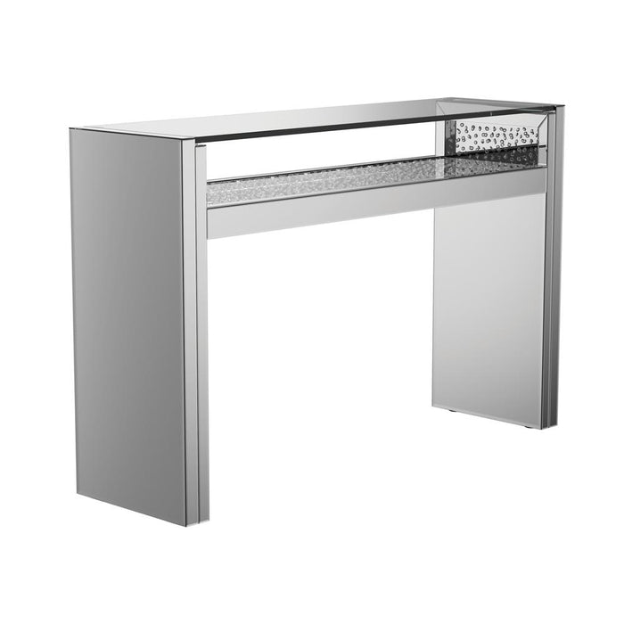 G951766 - 1-Shelf Console Table - Silver