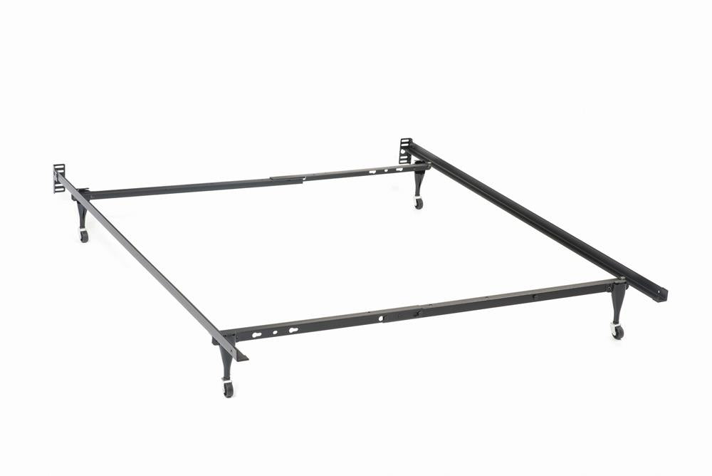 G9601 - Twin/Full or Queen/Eastern King/California King Bed Frame - Black - ReeceFurniture.com