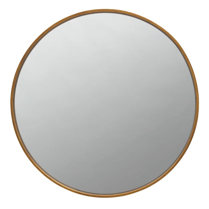 G961488 - Round Mirror - Brass