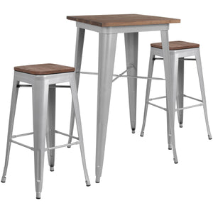 CH-31330B-2-30SQWD Restaurant Furniture Table & Chair Sets - ReeceFurniture.com