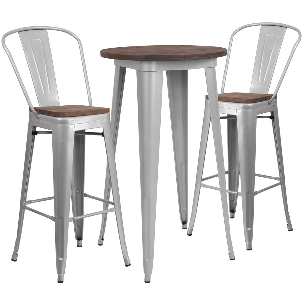 CH-51080BH-2-30CAFEWD Restaurant Furniture Table & Chair Sets - ReeceFurniture.com