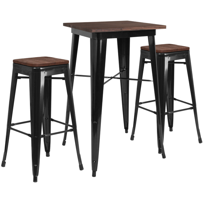CH-31330B-2-30SQWD Restaurant Furniture Table & Chair Sets