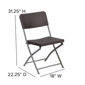 DAD-YCZ-61 Folding Chairs - ReeceFurniture.com