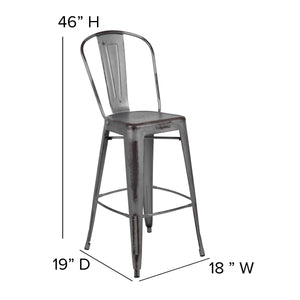 ET-3534-30 Indoor Outdoor Barstools - ReeceFurniture.com