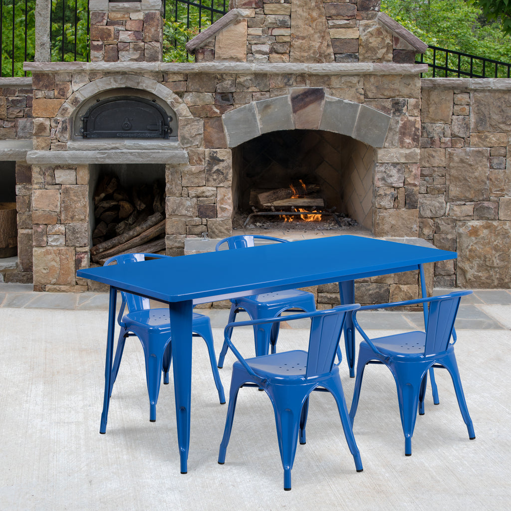ET-CT005-4-70 Indoor Outdoor Sets - ReeceFurniture.com