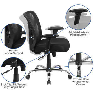 Office chair tension online knob