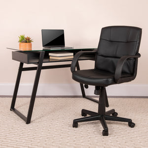 GO-228S-LEA Office Chairs - ReeceFurniture.com