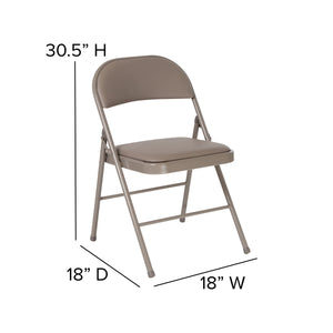 HA-F003D Folding Chairs - ReeceFurniture.com