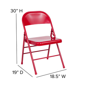 HF3-MC-309AS Folding Chairs - ReeceFurniture.com