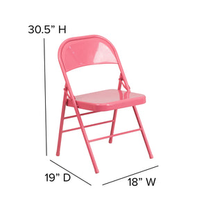 HF3-COLORBURST Folding Chairs - ReeceFurniture.com