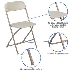 LE-L-3 Folding Chairs - ReeceFurniture.com