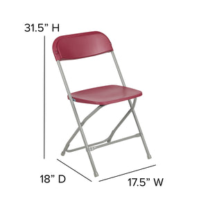 LE-L-3 Folding Chairs - ReeceFurniture.com