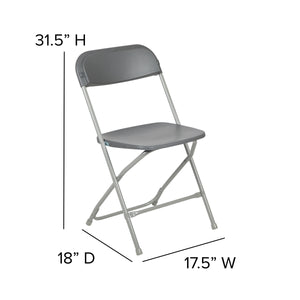 LE-L-3 Folding Chairs - ReeceFurniture.com