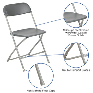 LE-L-3 Folding Chairs - ReeceFurniture.com