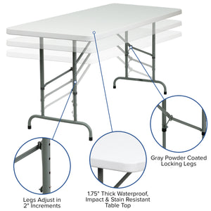 RB-3072ADJ Folding Tables - ReeceFurniture.com