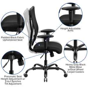 WL-5029SYG-A Office Chairs - ReeceFurniture.com