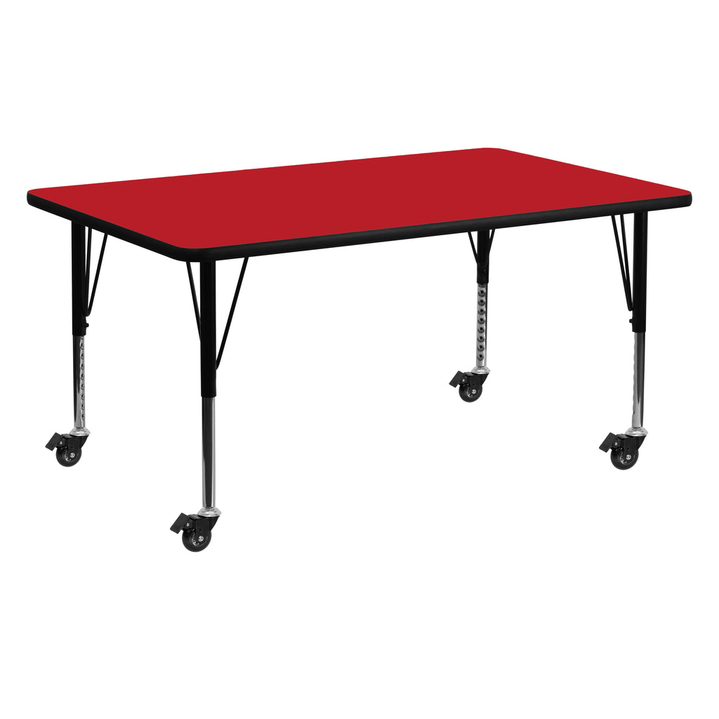 XU-A2460-REC-H-P-CAS Activity Tables - ReeceFurniture.com