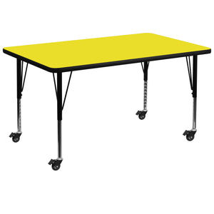 XU-A3672-REC-H-P-CAS Activity Tables - ReeceFurniture.com