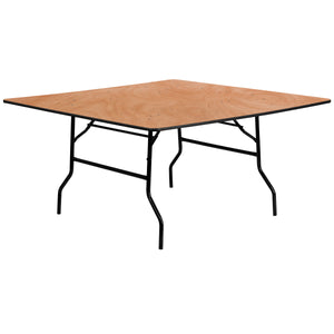 YT-WFFT60-SQ Folding Tables - ReeceFurniture.com