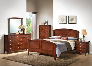 C31636A Whiskey Queen Bed, Dresser, Mirror, Bedrooms, American Imports, - ReeceFurniture.com - Free Local Pick Ups: Frankenmuth, MI, Indianapolis, IN, Chicago Ridge, IL, and Detroit, MI
