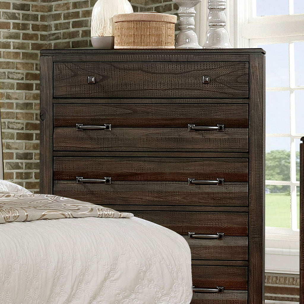 Agapetos Bedroom - Walnut - ReeceFurniture.com