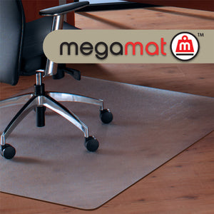 Cleartex MegaMat Heavy Duty Chair mat for Hard Floors & All Pile Carpets, Floor Mats, FloorTexLLC, - ReeceFurniture.com - Free Local Pick Ups: Frankenmuth, MI, Indianapolis, IN, Chicago Ridge, IL, and Detroit, MI