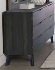 135 MID CENTURY GREY Bedroom - ReeceFurniture.com