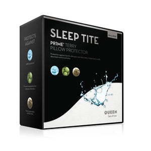 Pr1me® Terry Pillow Protector - ReeceFurniture.com