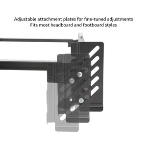 Steelock® Adaptable Hook-In Headboard Footboard Bed Frame - ReeceFurniture.com