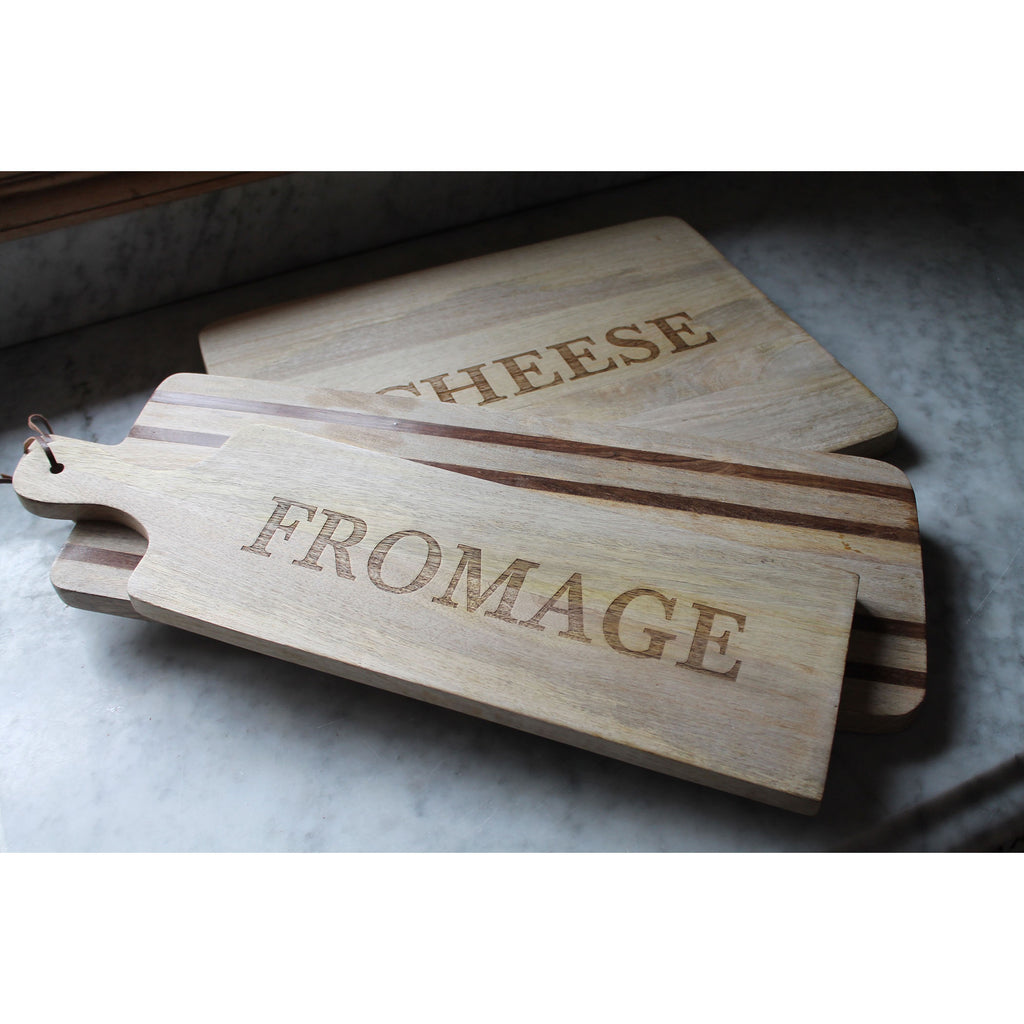 BORD006 - Wood "Cheese" Board - ReeceFurniture.com