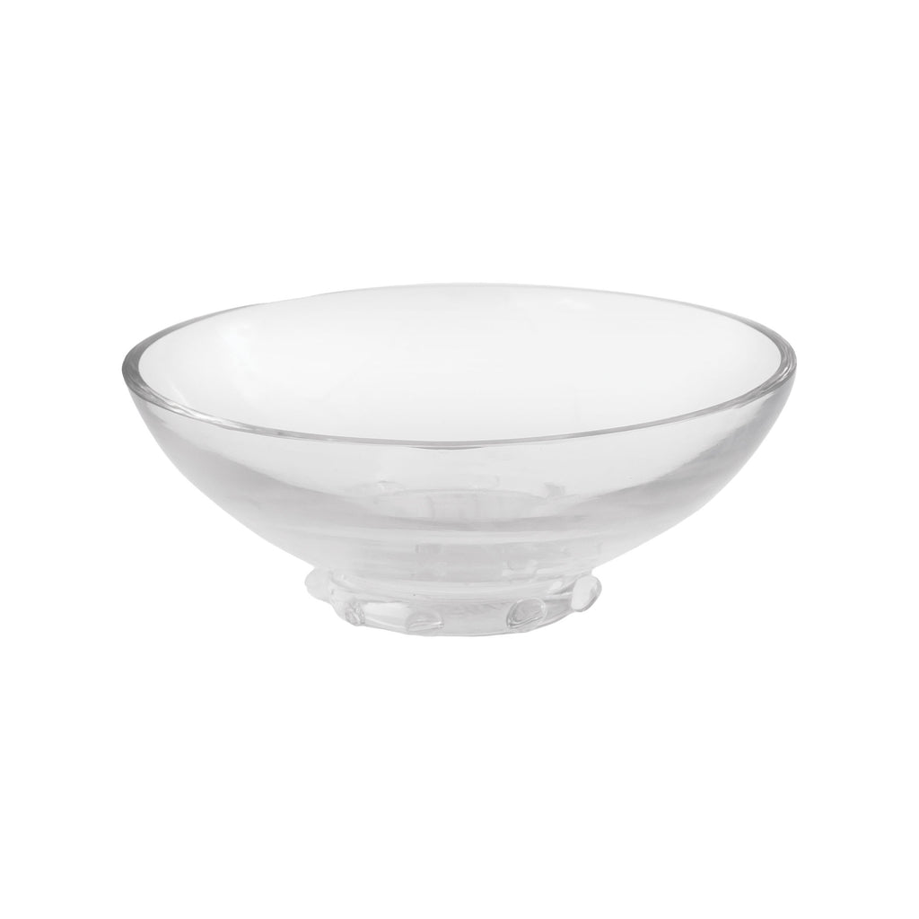 BOWL034 - Glass Bowl With Hand-Pulled Glass Balls - Medium - ReeceFurniture.com