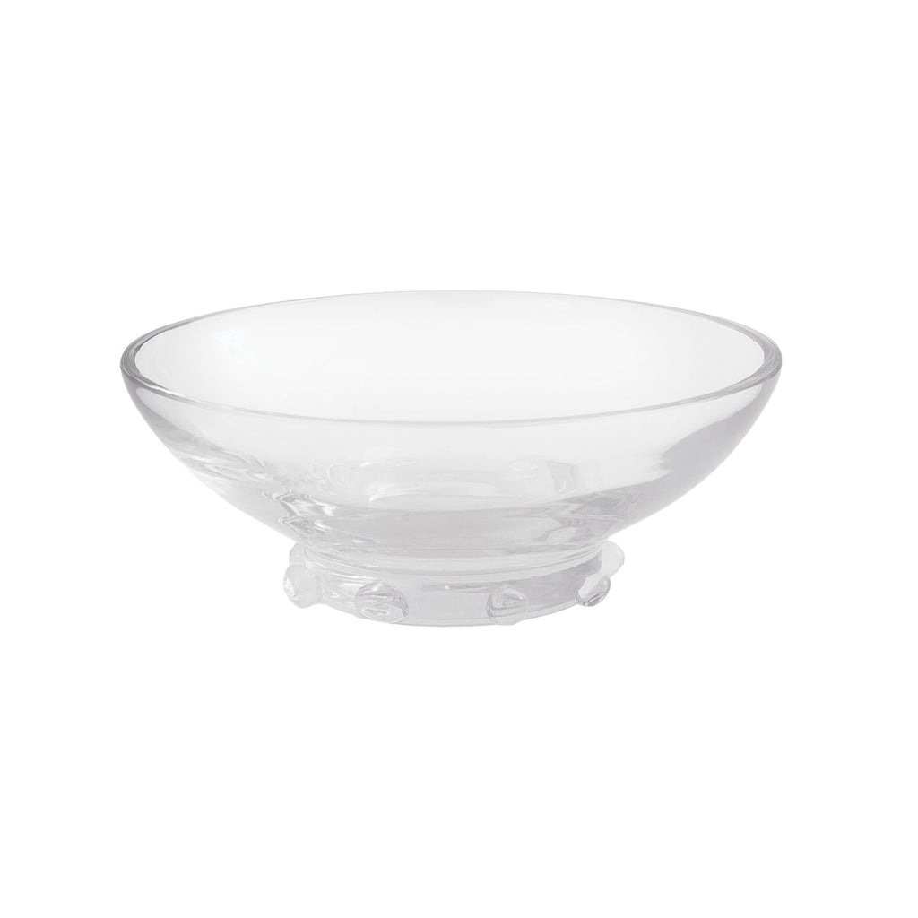 BOWL035 - Glass Bowl With Hand-Pulled Glass Balls - Large - ReeceFurniture.com