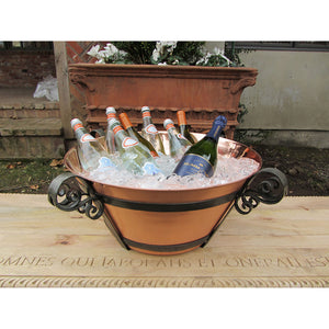 CHILL001 - Grande Chiller With Ornate Forging - ReeceFurniture.com