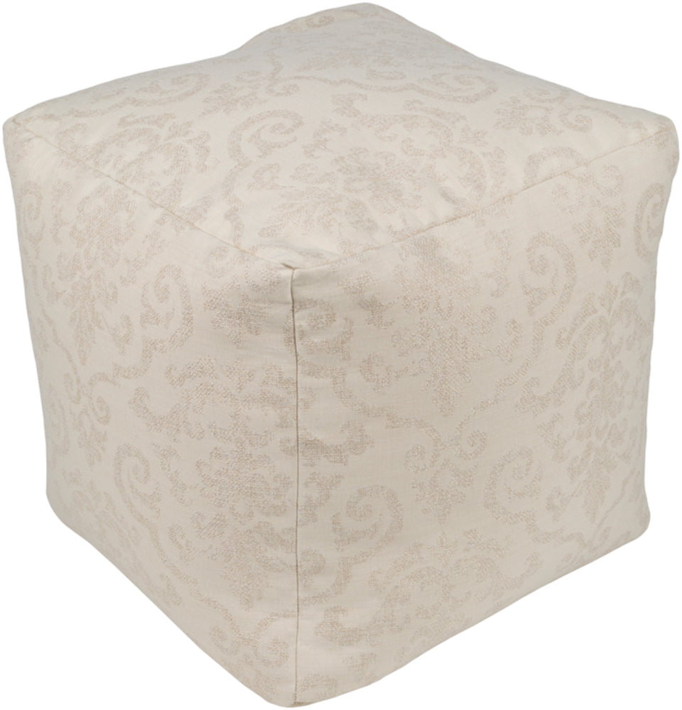 Damara 18 x 18 x 18 (inches) Pouf - ReeceFurniture.com