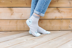 Feet Pose In Cat Socks - ReeceFurniture.com