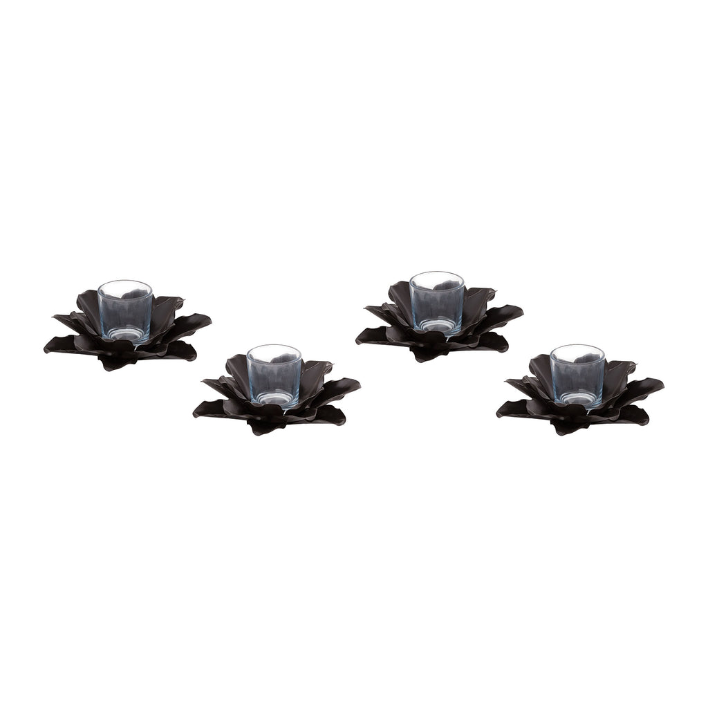 FLWR001 - Hand-formed Flowers (Set of 4) - ReeceFurniture.com