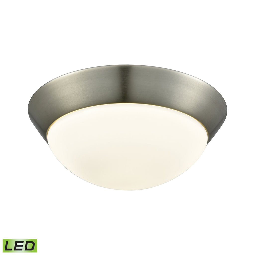 Contours - Flush Mount - Satin Nickel - ReeceFurniture.com