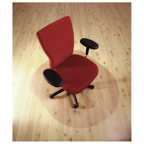 Cleartex Ultimat Polycarbonate Contoured Chair mat for Hard Floor (39" X 49"), Floor Mats, FloorTexLLC, - ReeceFurniture.com - Free Local Pick Ups: Frankenmuth, MI, Indianapolis, IN, Chicago Ridge, IL, and Detroit, MI