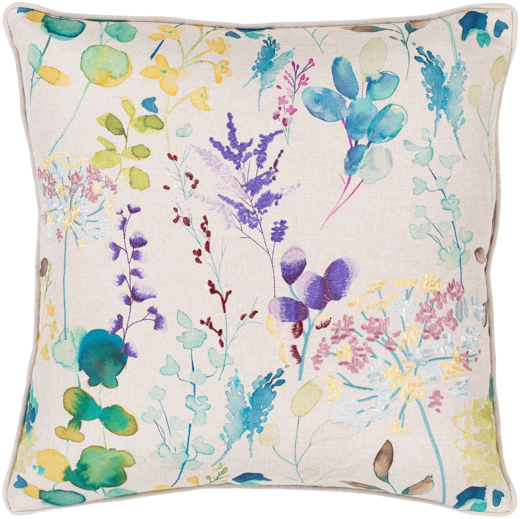 Frs001-1818 - Florissant - Pillow Cover - ReeceFurniture.com